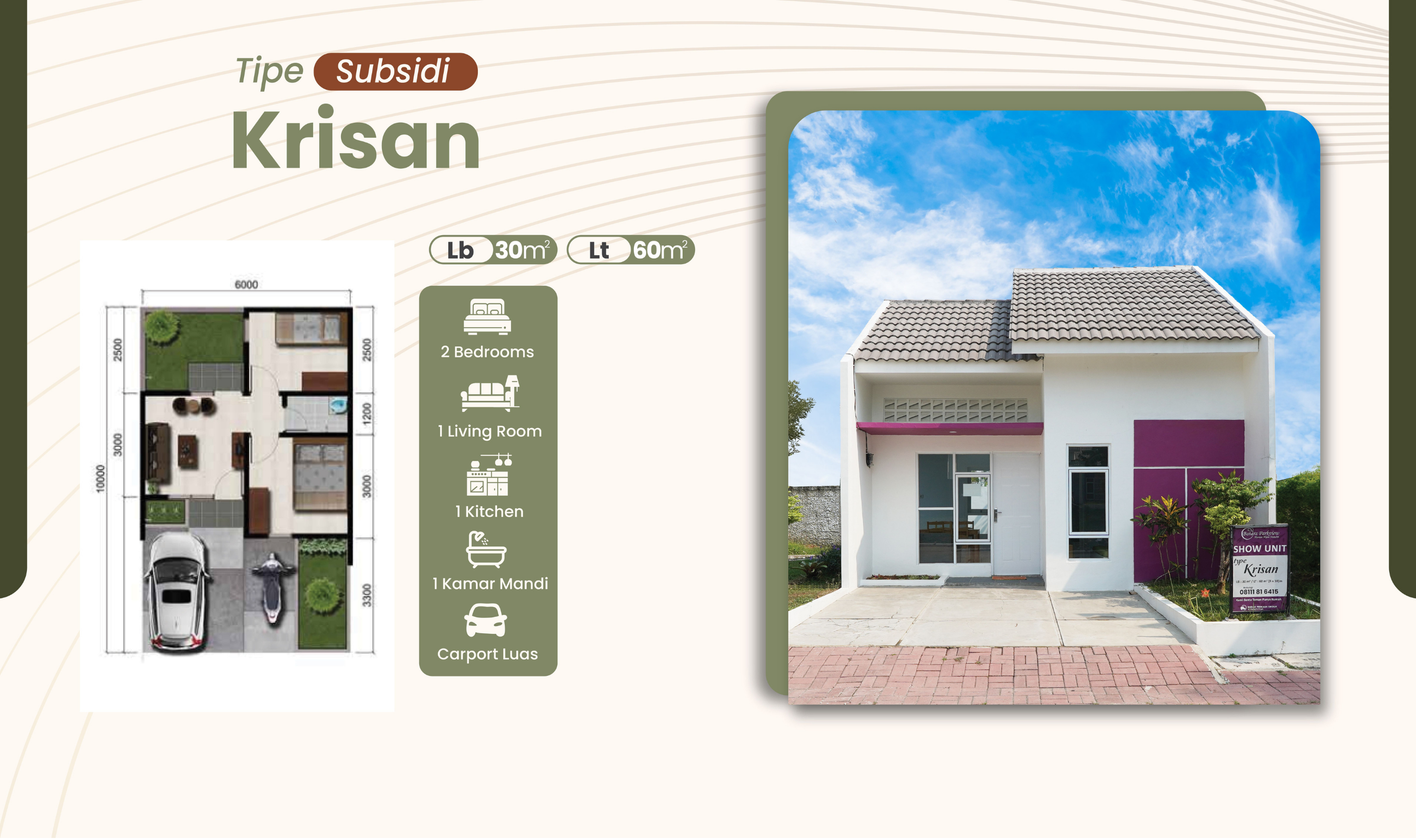rumah di Cisoka